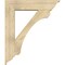 Ekena Millwork Legacy Traditional Rough Sawn Bracket w/ Offset Brace, Douglas Fir, 8"W x 34"D x 40"H BKT0806X34X40LEC01RDF - alternate 3